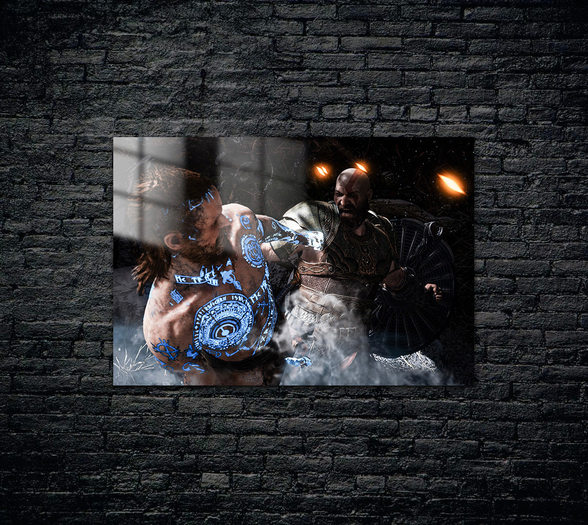 God Of War Kratos Metal Poster 359