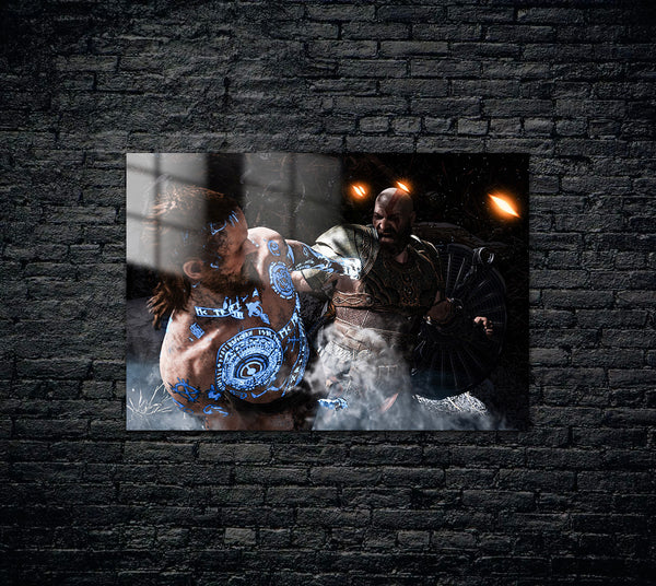 God Of War Kratos Metal Poster 359
