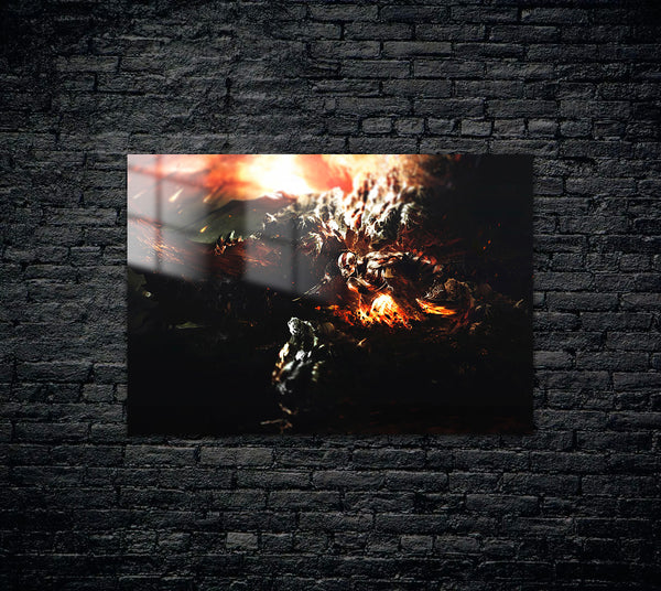 God Of War Kratos Metal Poster 360