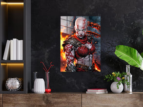 God Of War Kadın Kratos Metal Poster 352