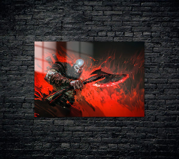 God Of War Kratos Metal Poster 361