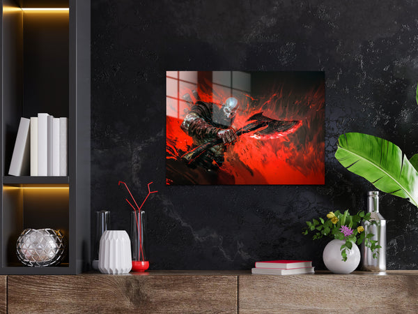God Of War Kratos Metal Poster 361