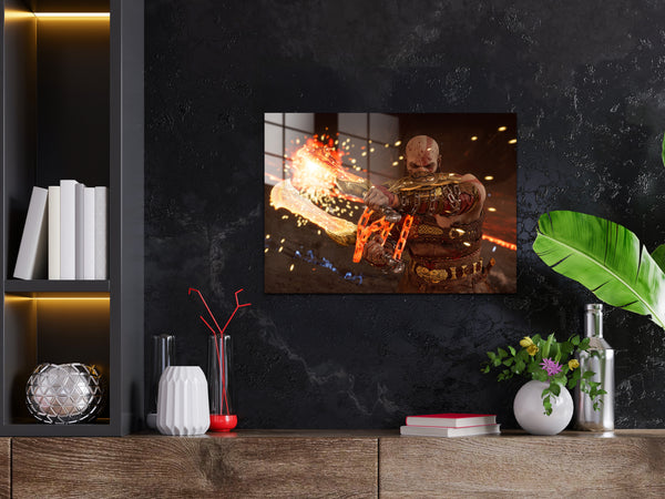 God Of War Kratos Metal Poster 365