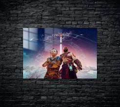 God Of War Kratos Atreus Metal Poster 368