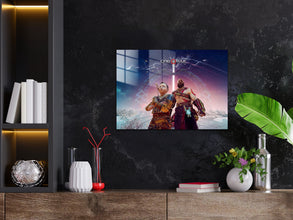 God Of War Kratos Atreus Metal Poster 368