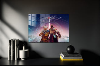 God Of War Kratos Atreus Metal Poster 368