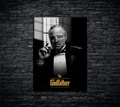 Godfather Baba Metal Poster 1007