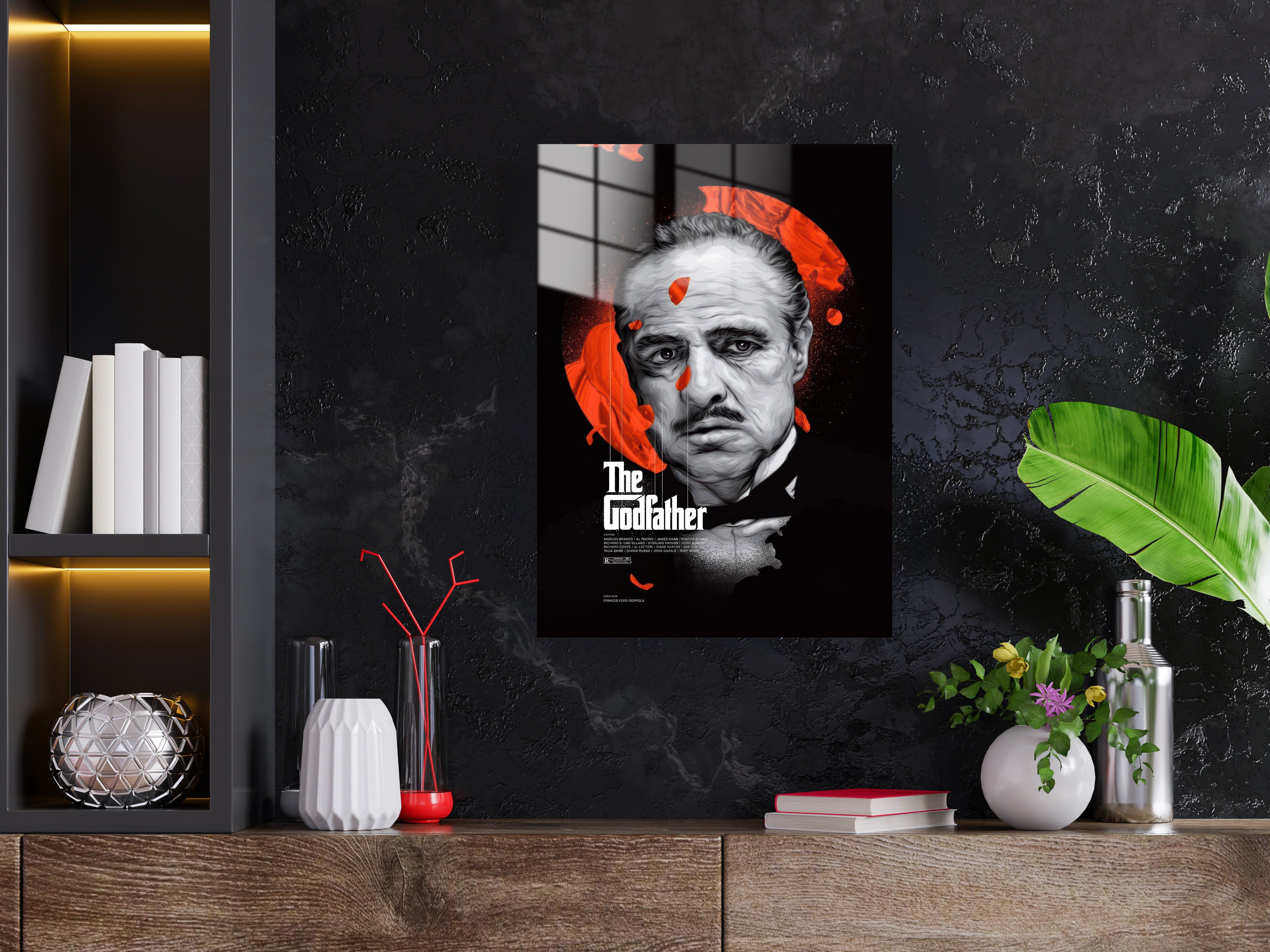 Godfather Baba Metal Poster 1008