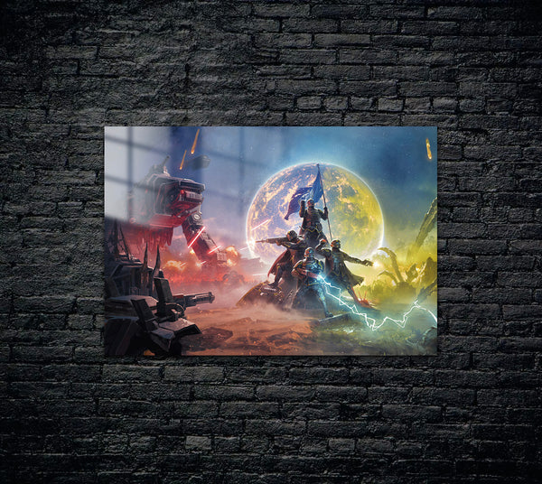 Hell Divers Metal Poster 385