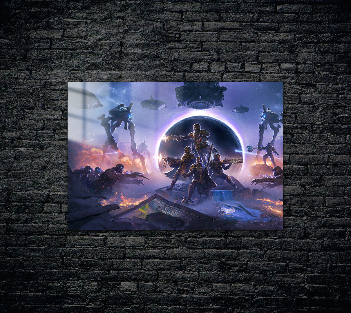 Hell Divers Metal Poster 387