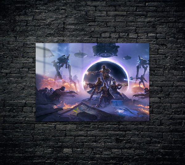 Hell Divers Metal Poster 387