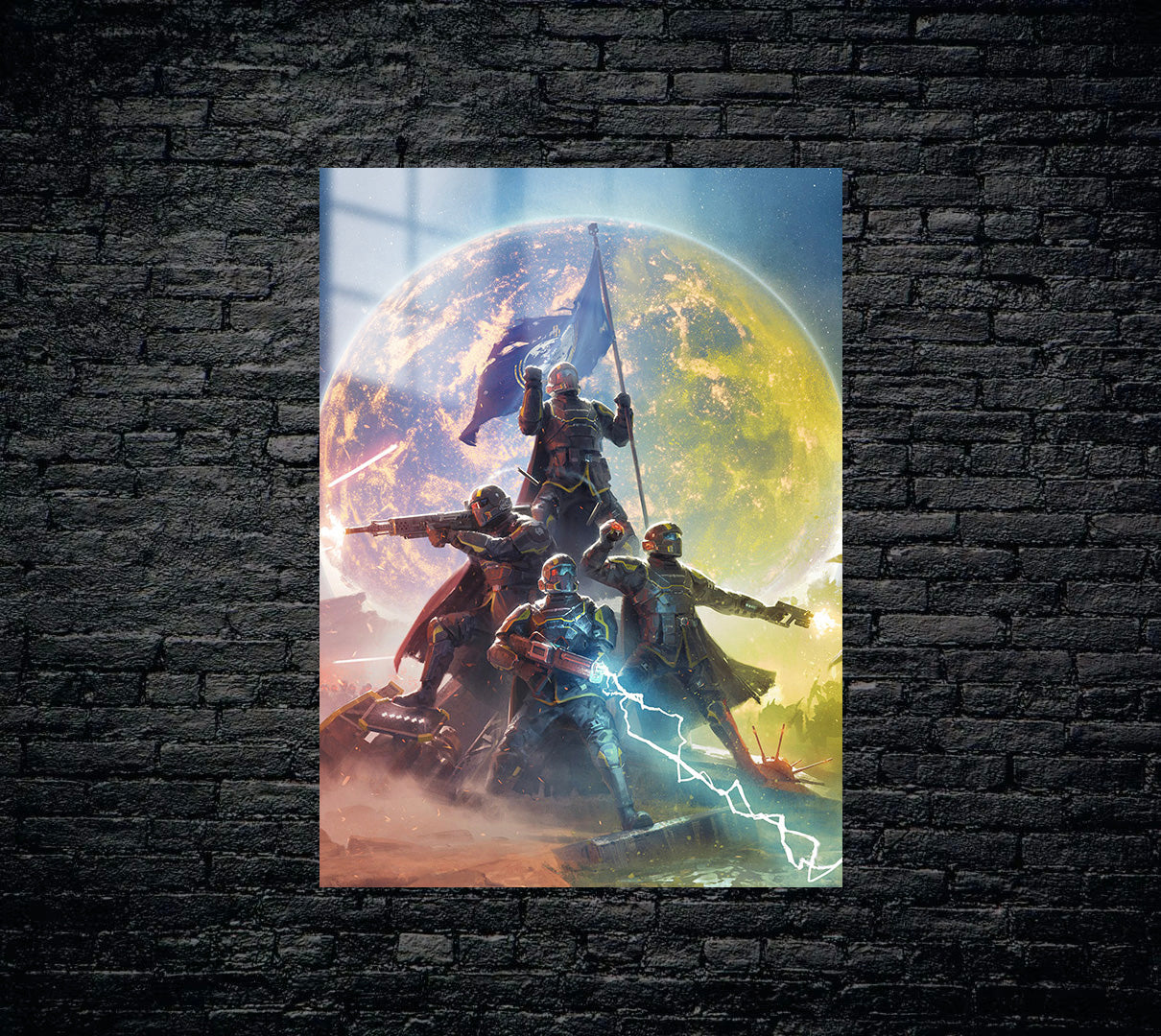 Hell Divers Metal Poster 389