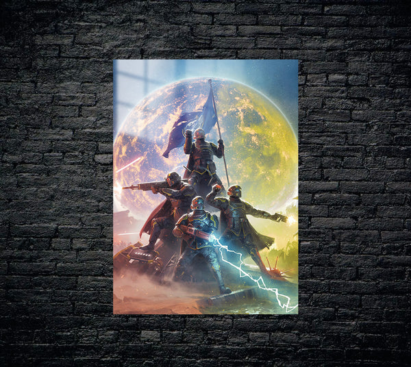 Hell Divers Metal Poster 389