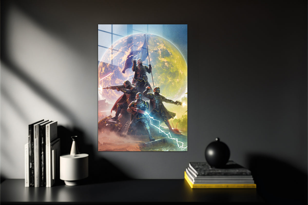 Hell Divers Metal Poster 389