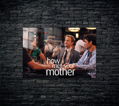 How I Met Your Mother Metal Poster 1016