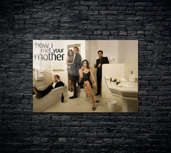 How I Met Your Mother Metal Poster 1017