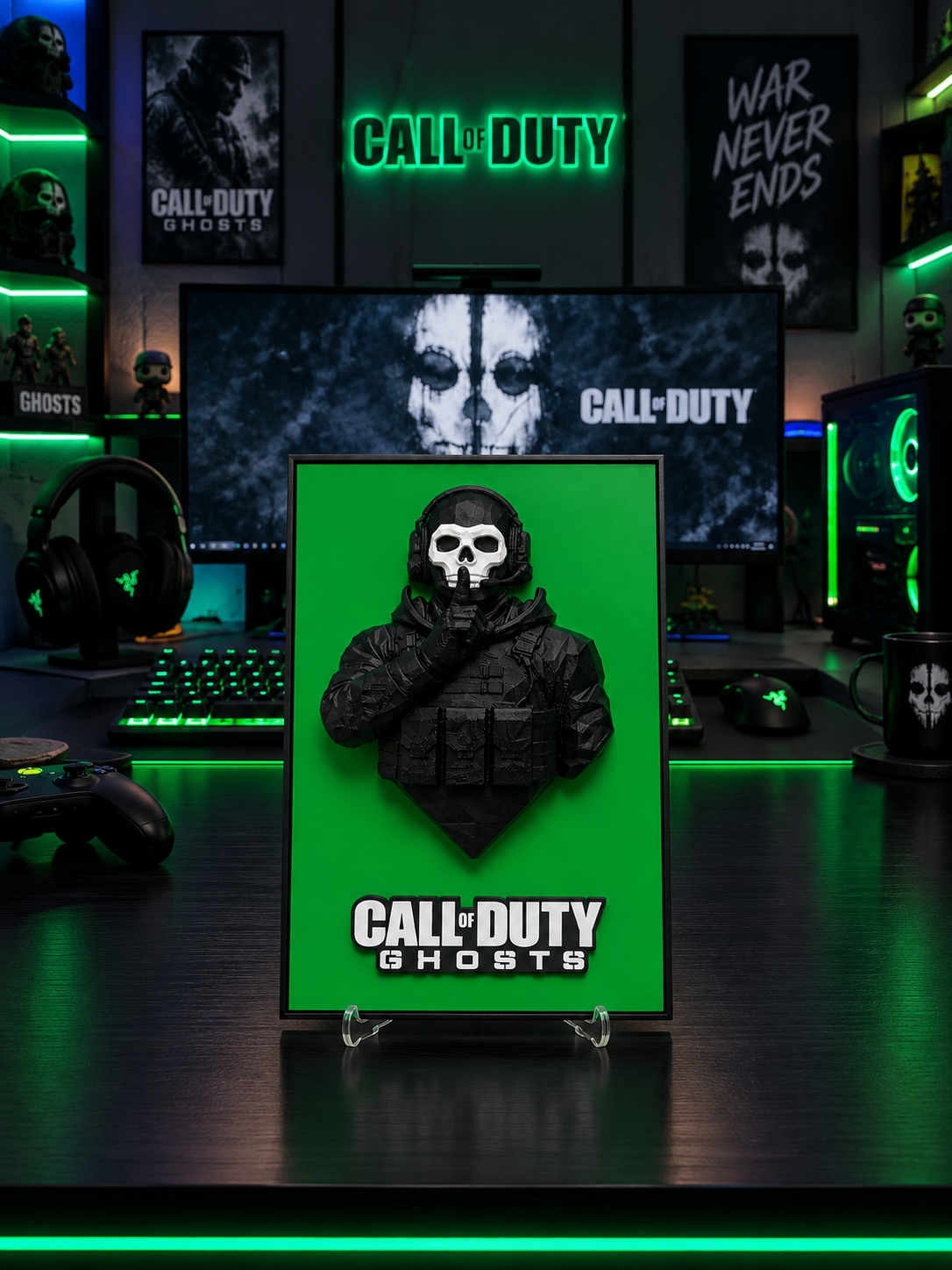Call of Duty Ghost Figür Poster