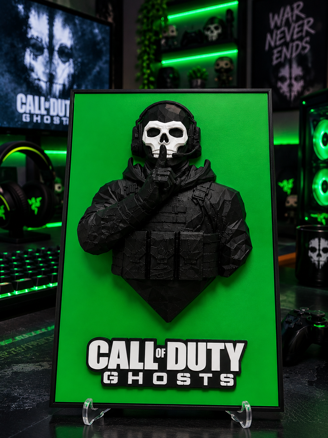 Call of Duty Ghost Figür Poster
