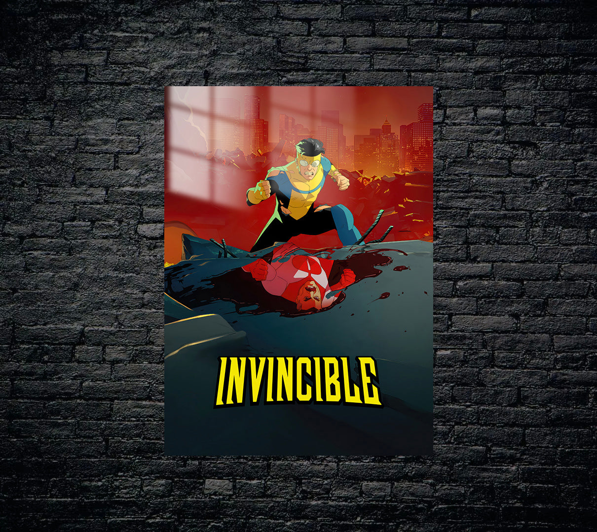 İnvincible Metal Poster 1097