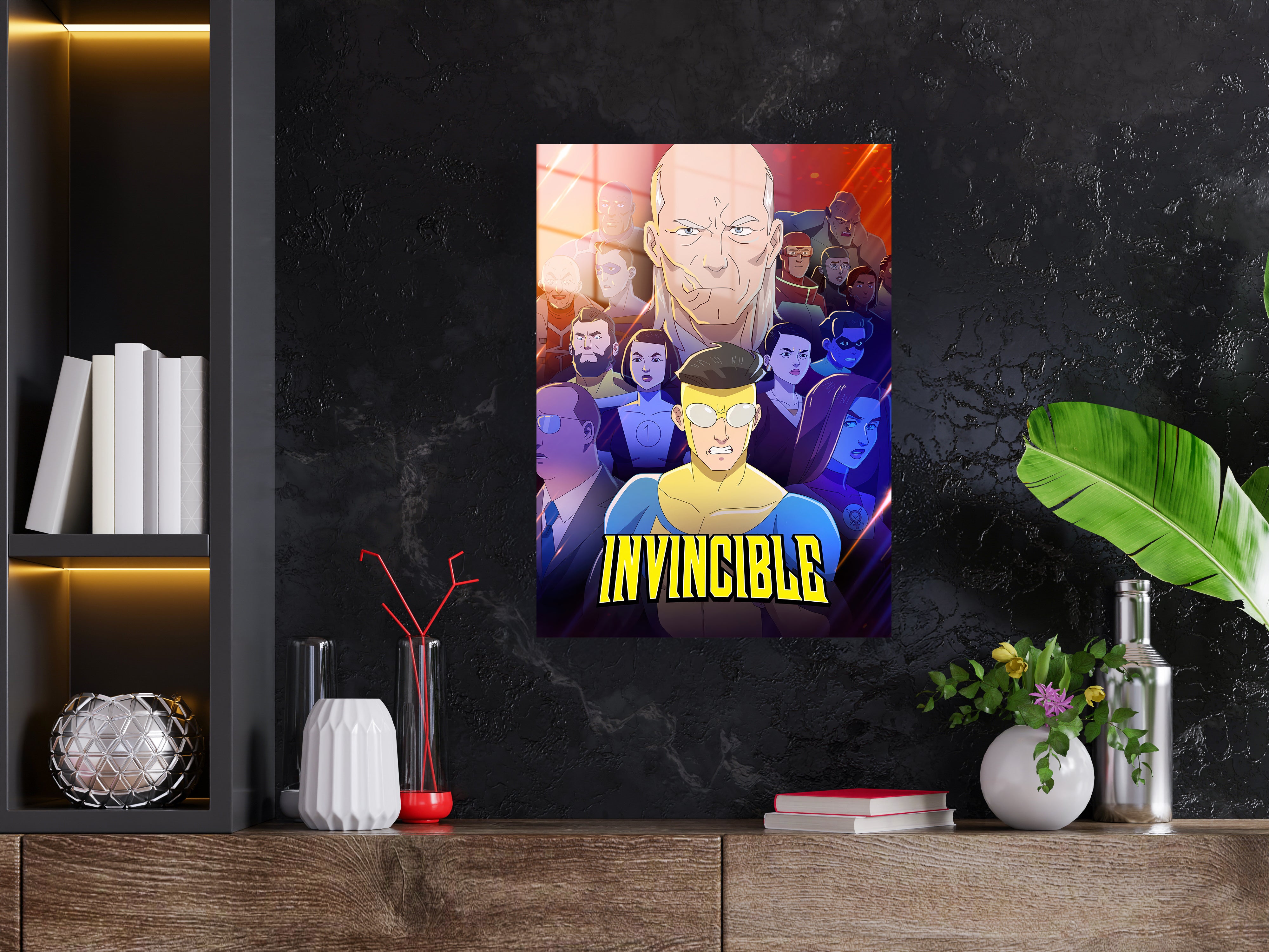 İnvincible Metal Poster 1098