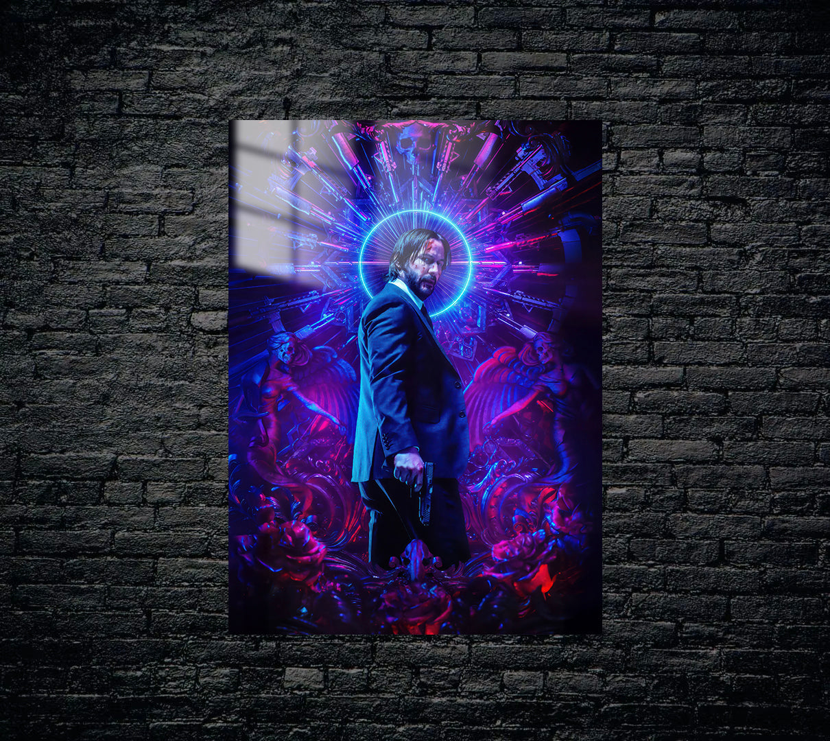 John Wick Metal Poster 1273