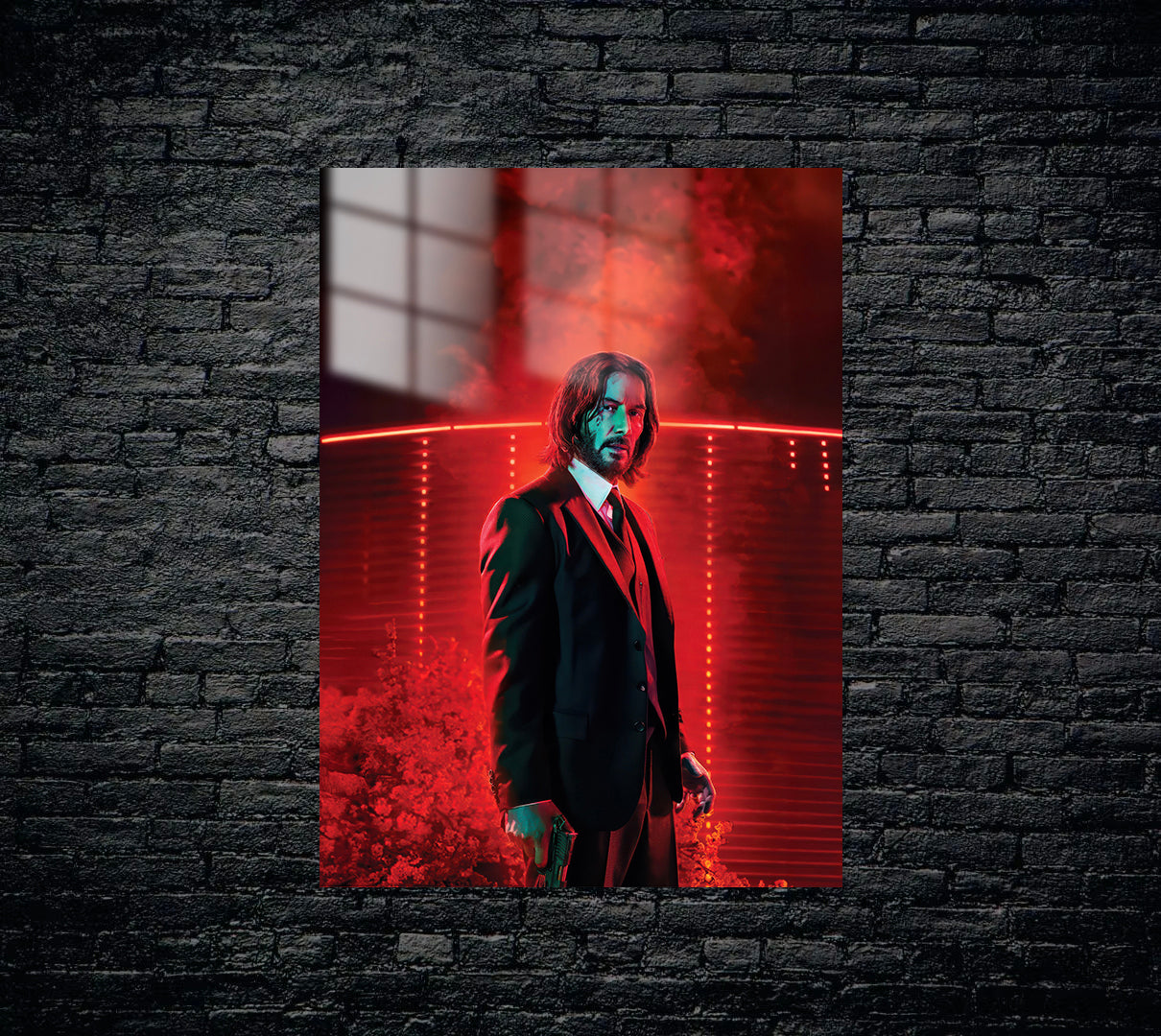 John Wick Metal Poster 1263
