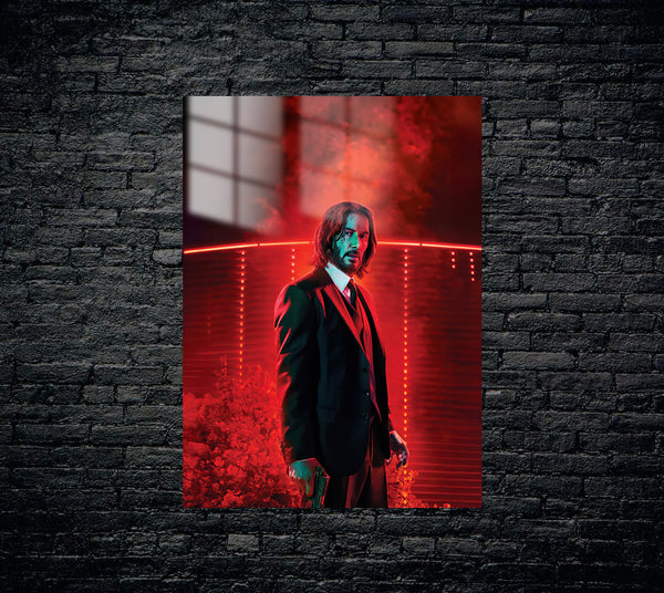 John Wick Metal Poster 1263