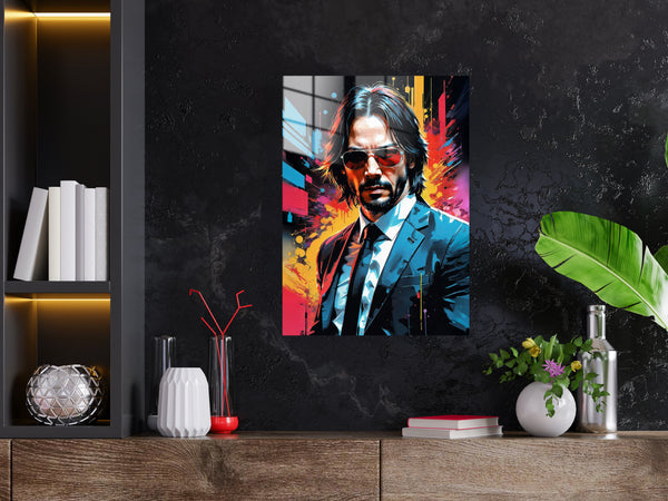 John Wick Metal Poster 1264