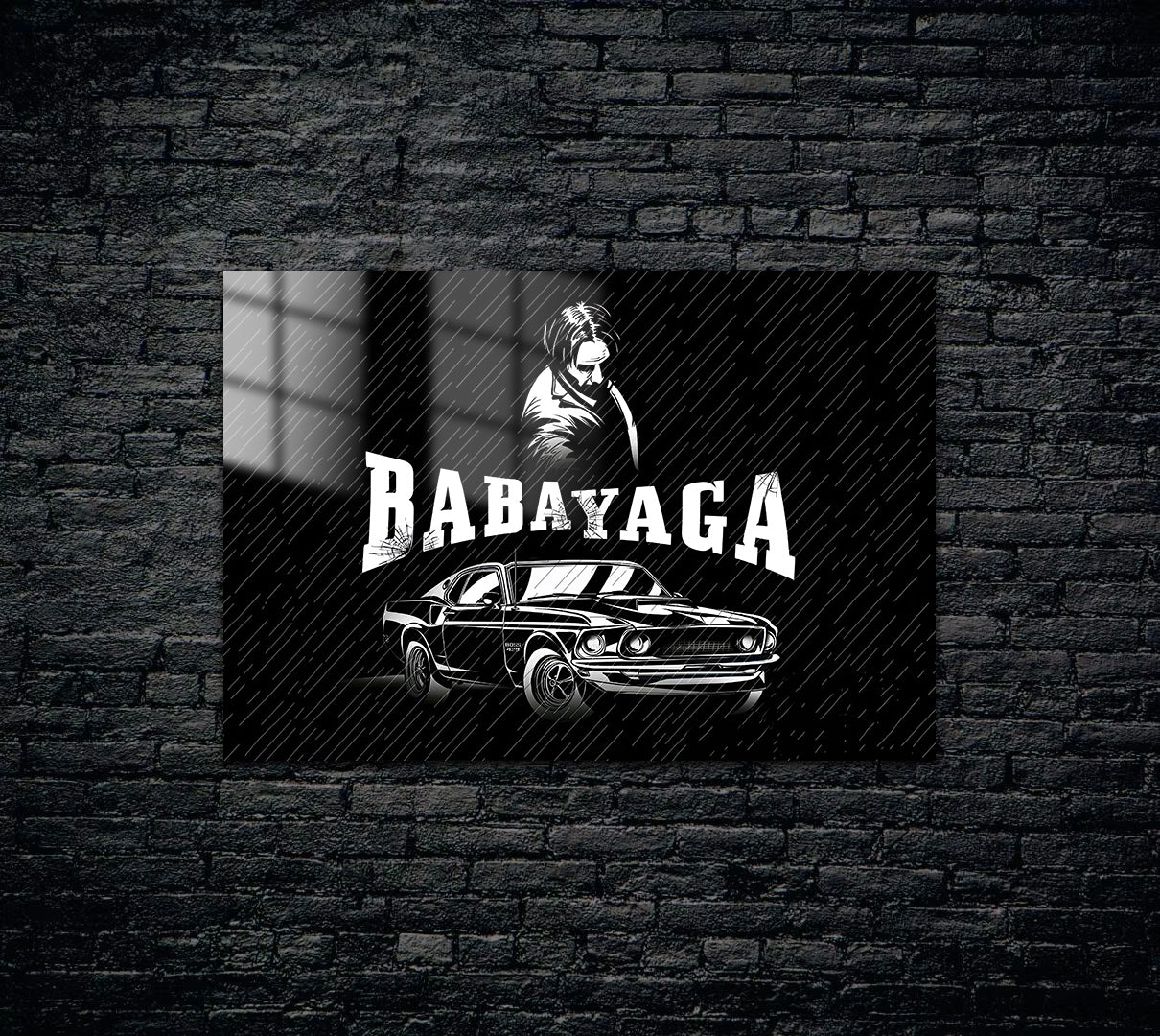 John Wick Metal Poster 1265