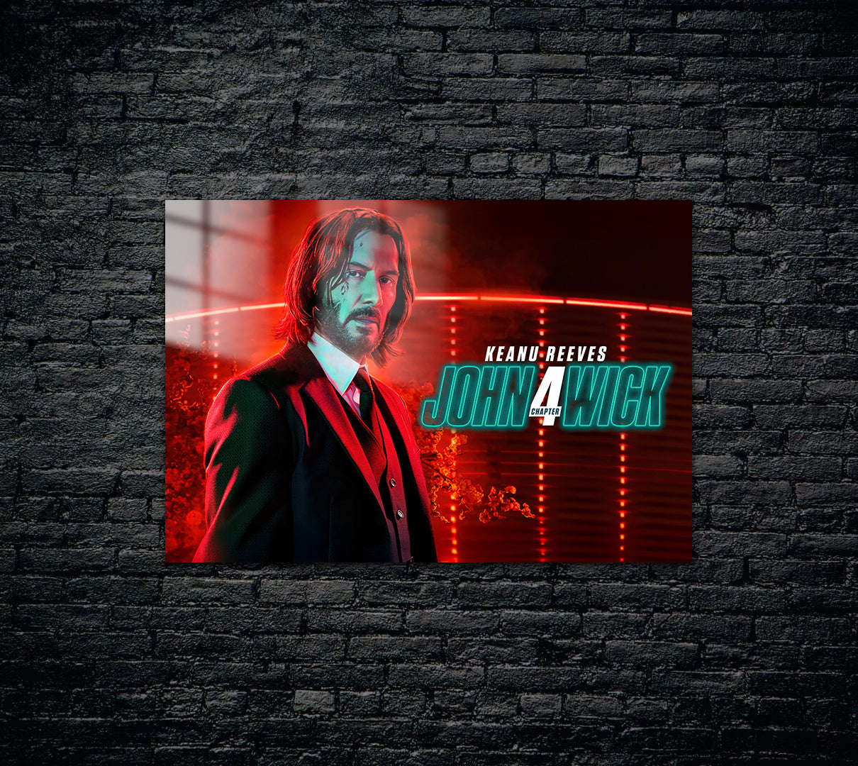 John Wick Metal Poster 1266