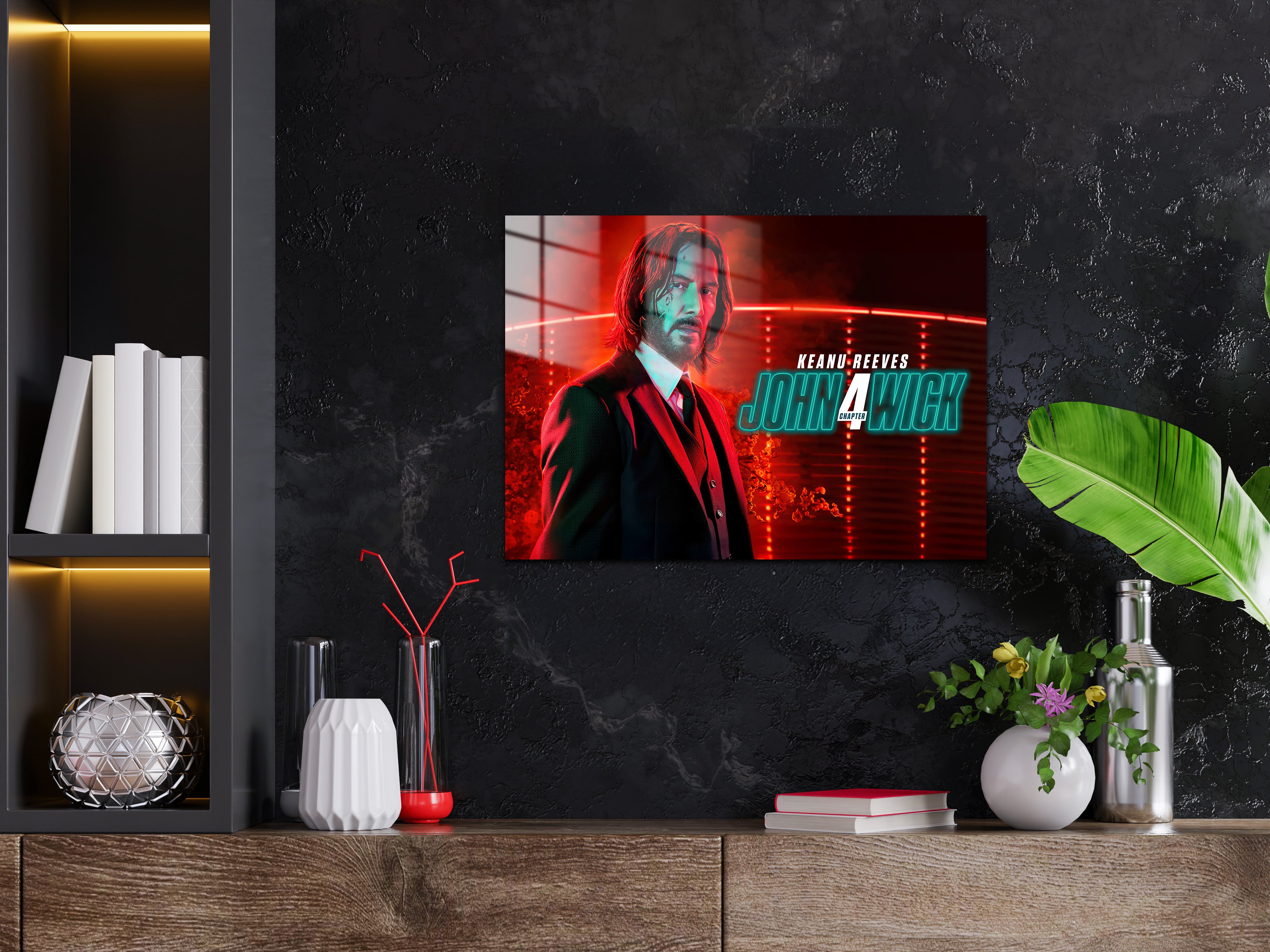 John Wick Metal Poster 1266