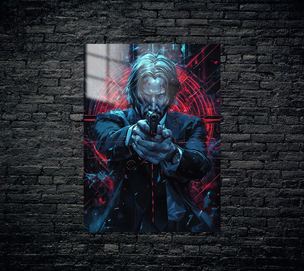 John Wick Metal Poster 1267