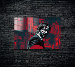 John Wick Metal Poster 1268