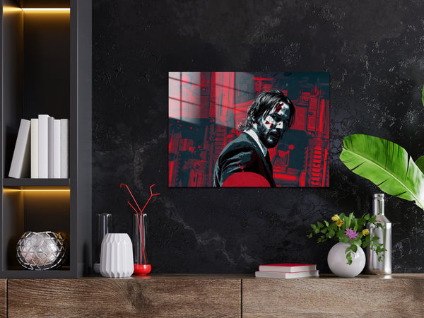 John Wick Metal Poster 1268