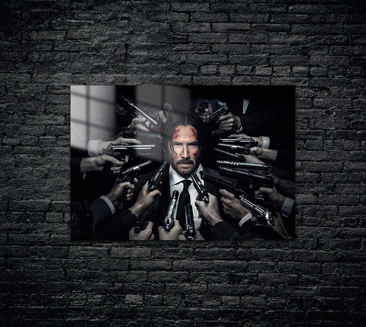 John Wick Metal Poster 1269