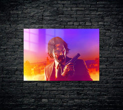 John Wick Metal Poster 1270