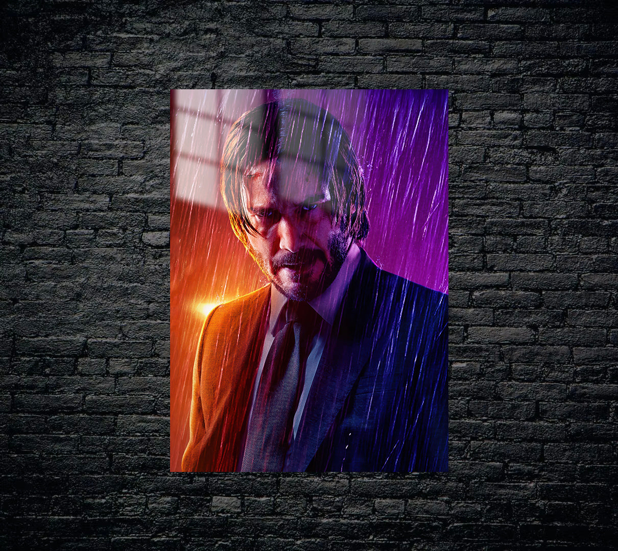 John Wick Metal Poster 1271