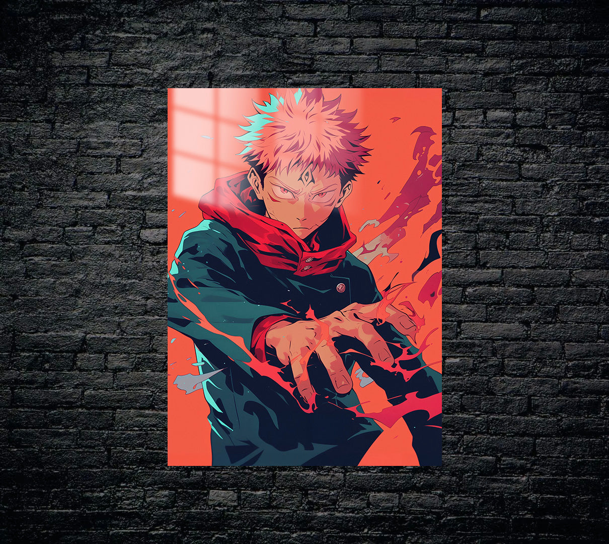 Jujutsu Kaisen Yuji Itadori Metal Poster 406