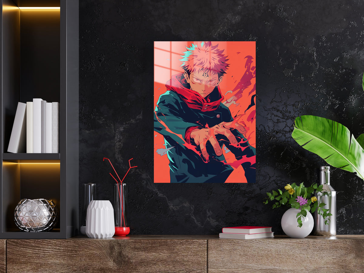 Jujutsu Kaisen Yuji Itadori Metal Poster 406