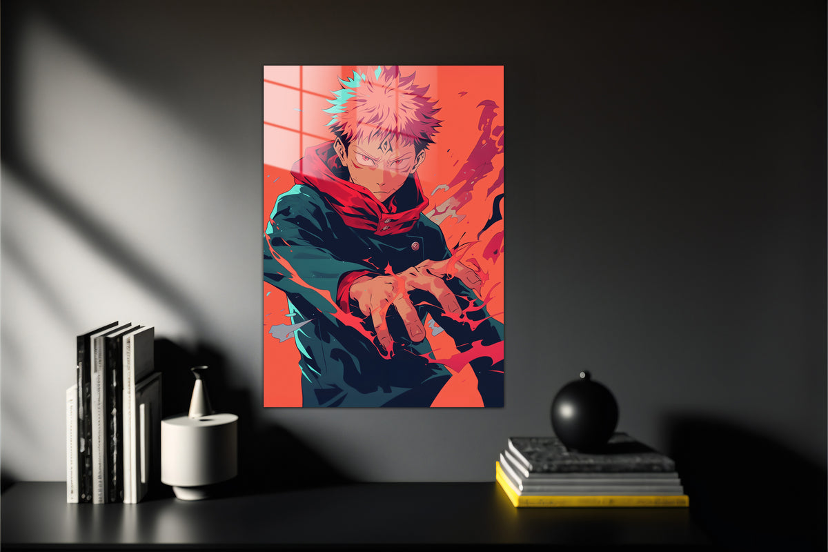 Jujutsu Kaisen Yuji Itadori Metal Poster 406