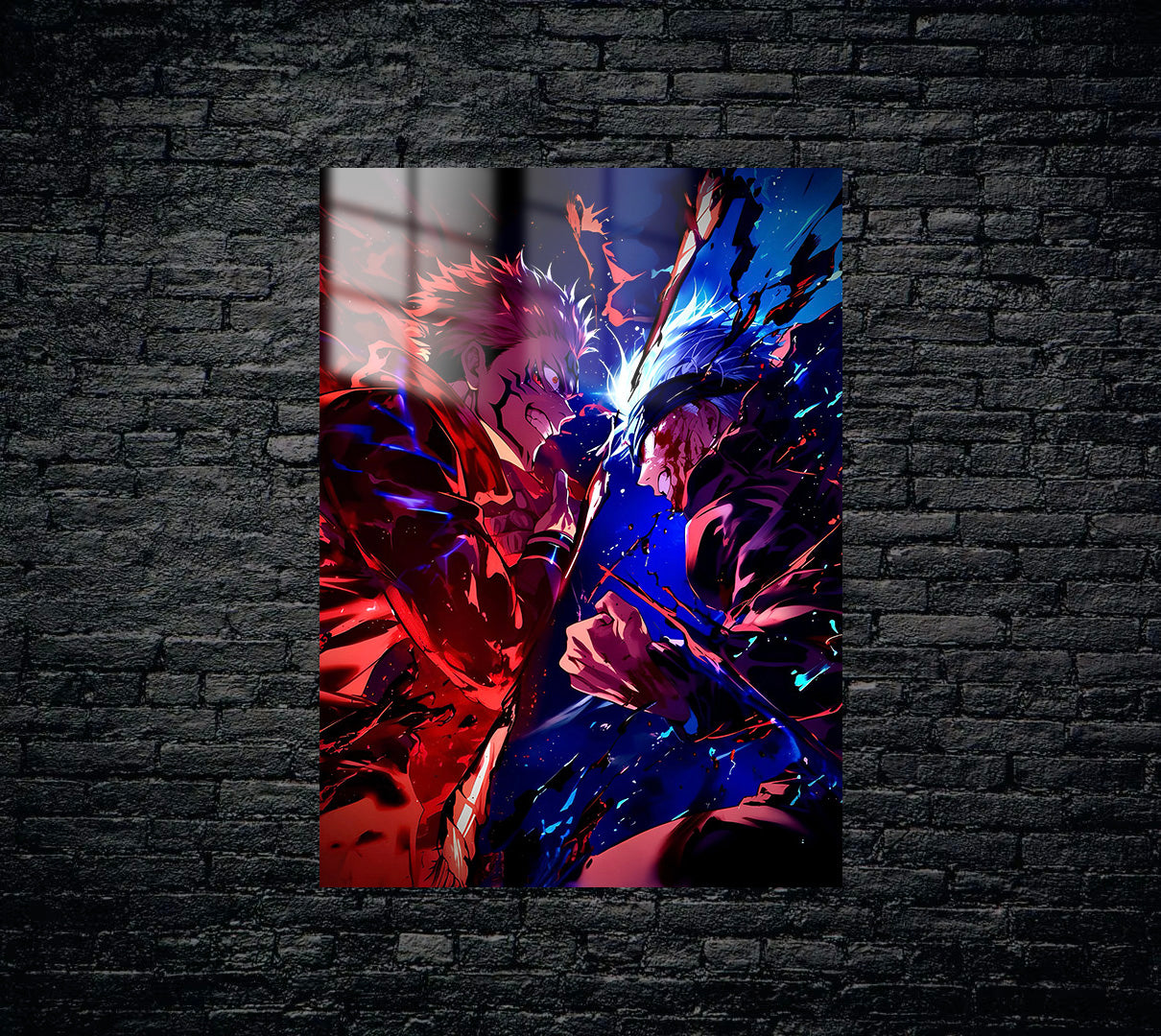 Jujutsu Kaisen Gojo Yuji Itadori Sukuna Metal Poster 409