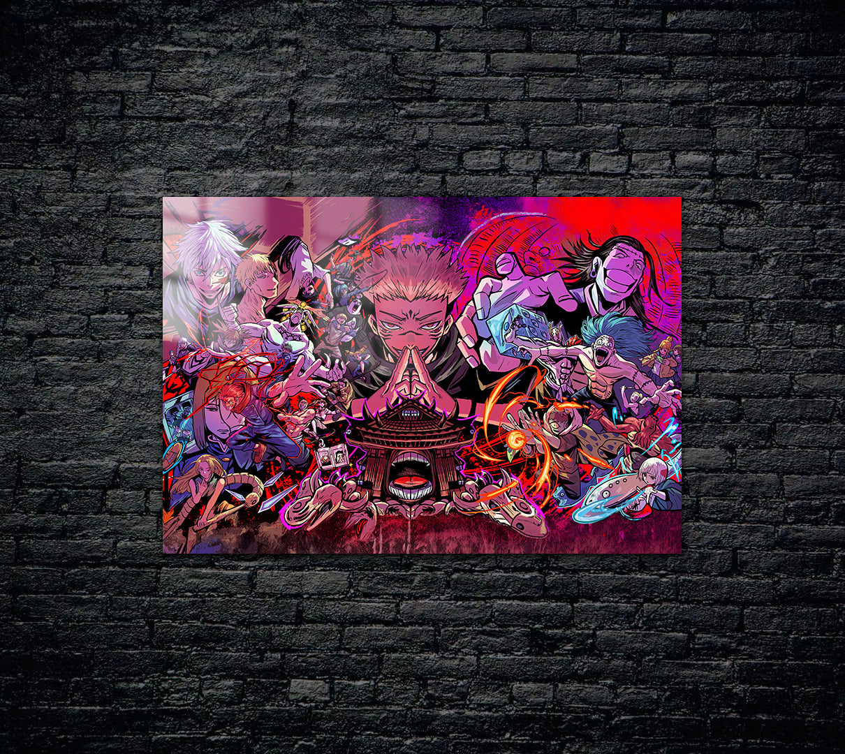 Jujutsu Kaisen Ryomen Sukuna Metal Poster 424