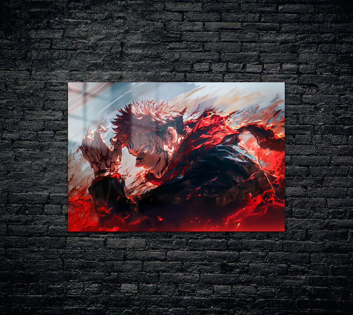 Jujutsu Kaisen Yuji Itadori Ryomen Sukuna Metal Poster 446