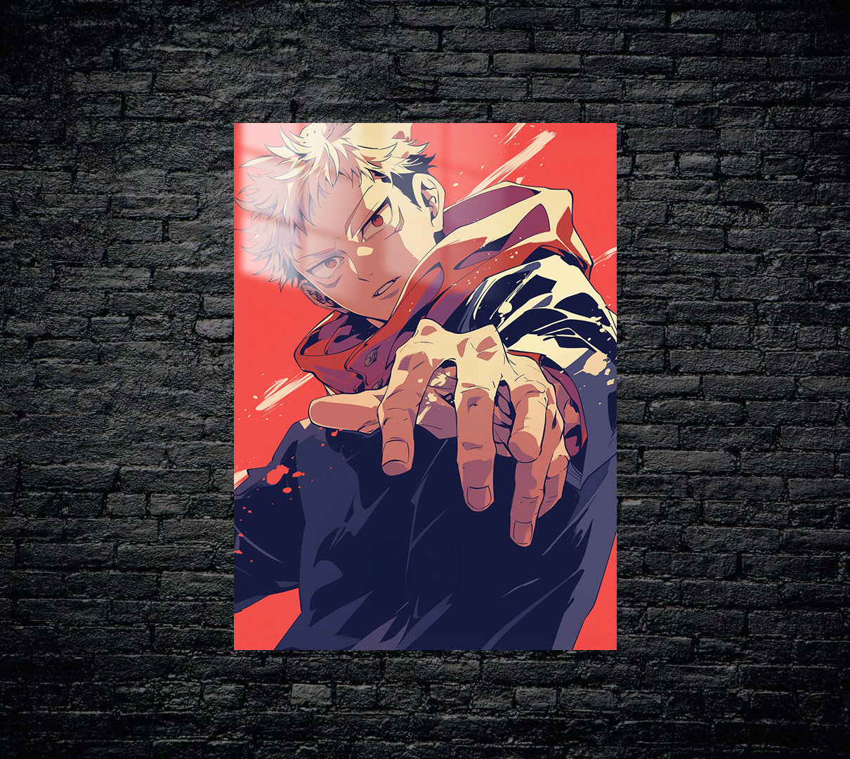 Jujutsu Kaisen Yuji Itadori Metal Poster 438
