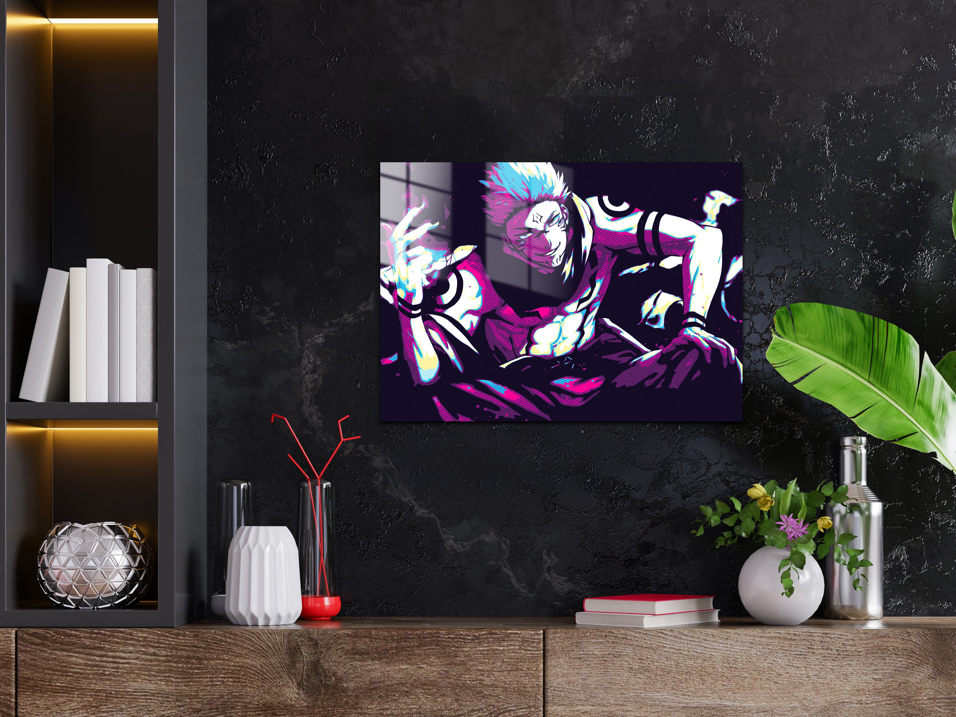 Jujutsu Kaisen Yuji Itadori Ryomen Sukuna Metal Poster 450