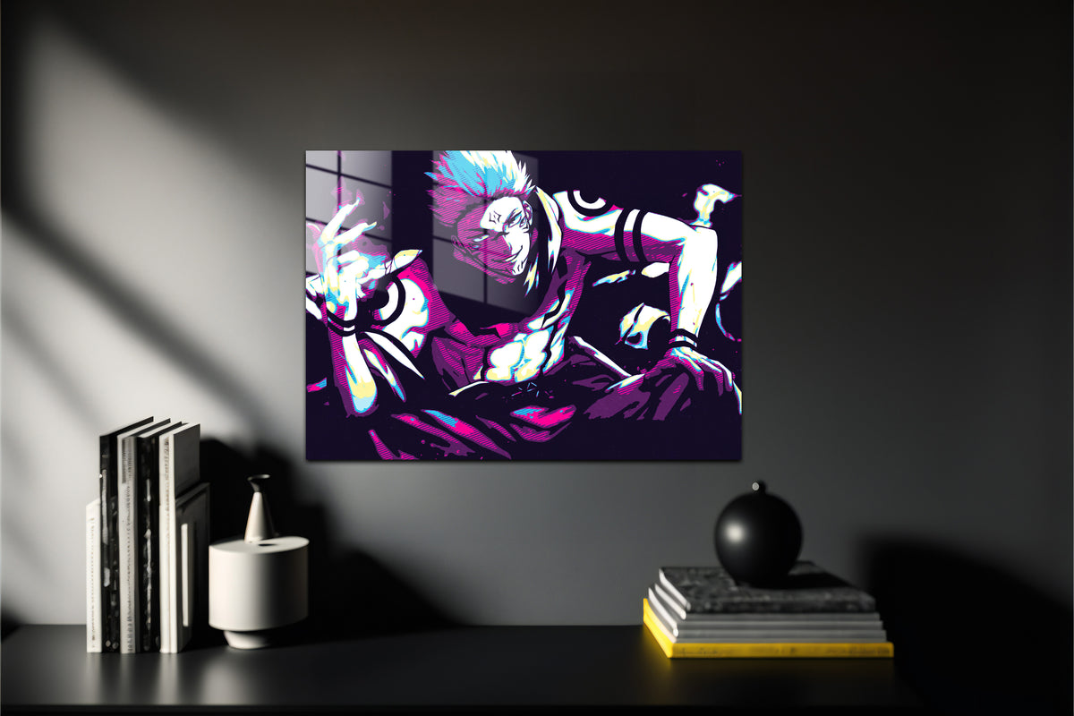 Jujutsu Kaisen Yuji Itadori Ryomen Sukuna Metal Poster 450