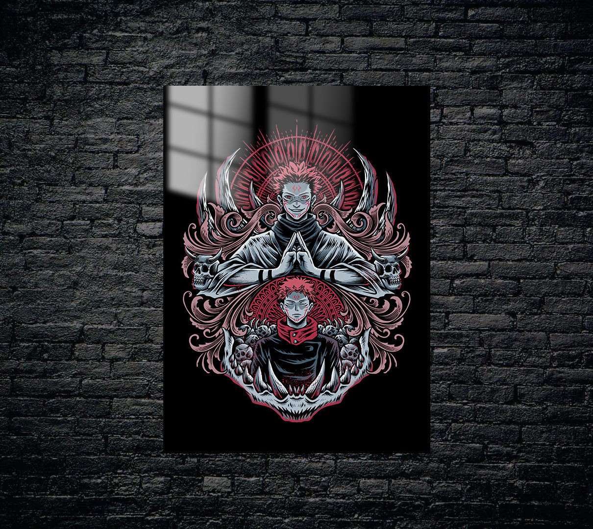 Jujutsu Kaisen Ryomen Sukuna Yuji Itadori Metal Poster 452