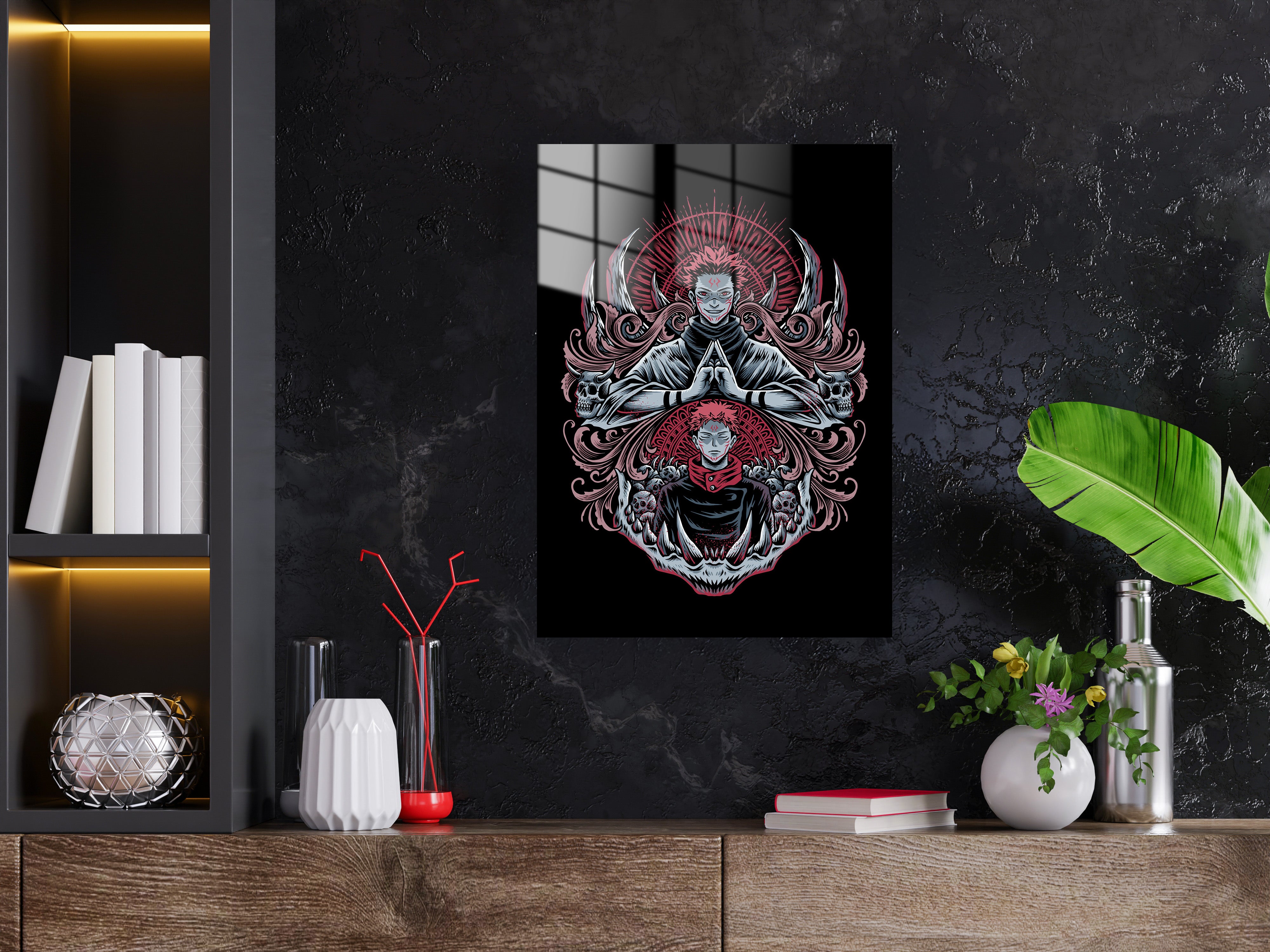 Jujutsu Kaisen Ryomen Sukuna Yuji Itadori Metal Poster 452