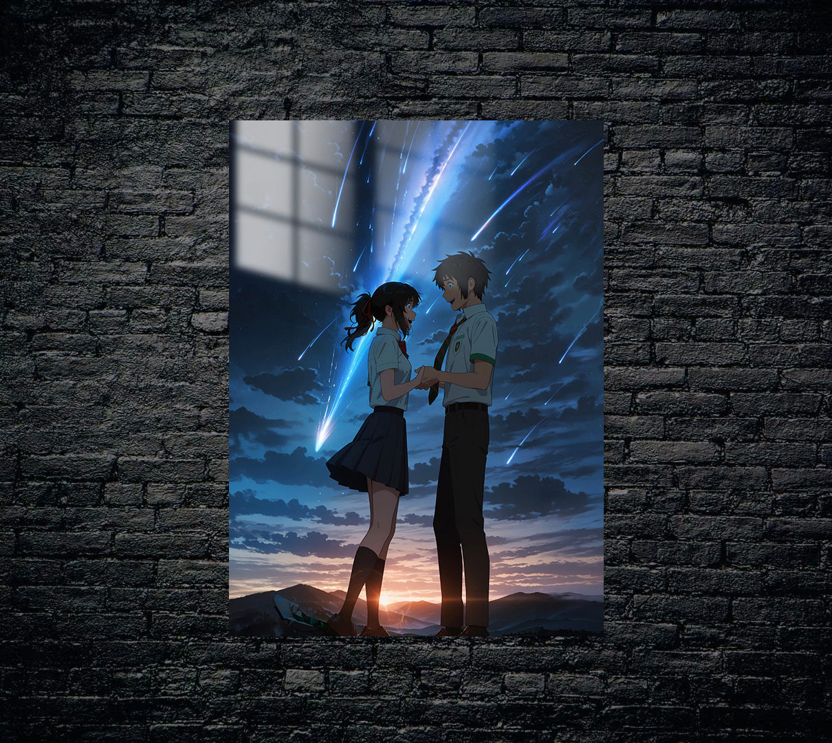 Kimi No Na Wa Metal Poster 474