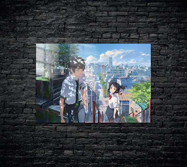 Kimi No Na Wa Metal Poster 477